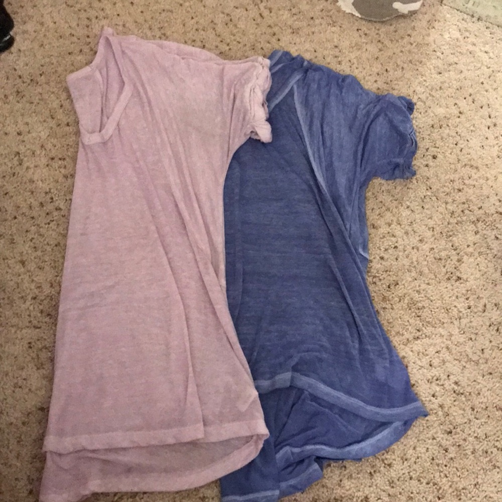 Free people short sleeve shirts